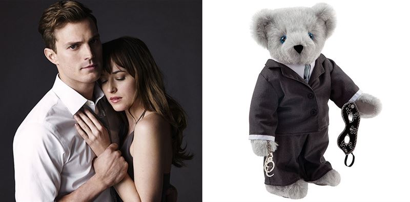 El regalo ideal... Oso de peluche, de 50 sombras de Grey