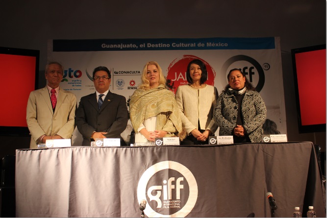 Conferencia de prensa del Guanajuato International Film Festival