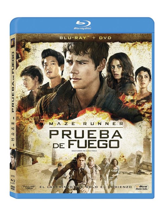 ' Maze Runner 2 : A prueba de fuego', disponible en Blu-ray