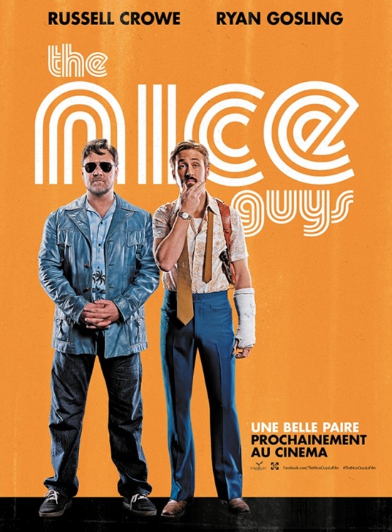 Póster francés de 'The Nice Guys'