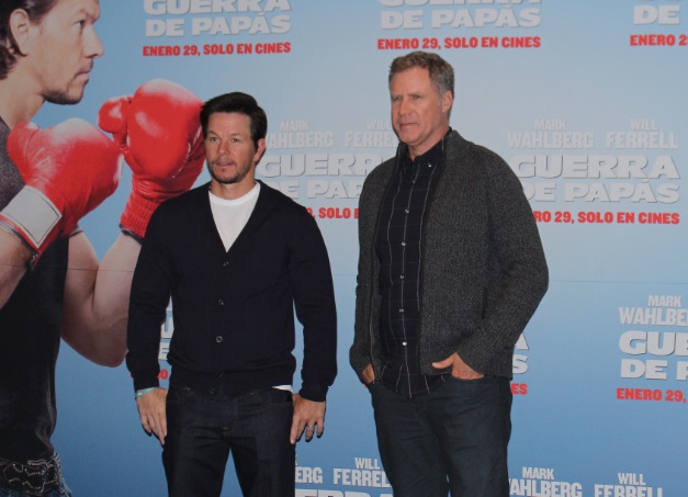 Mark Wahlberg y Will Ferrell visitaron México, como parte de la promoción de su más reciente cinta, 'Guerra de Papás'.