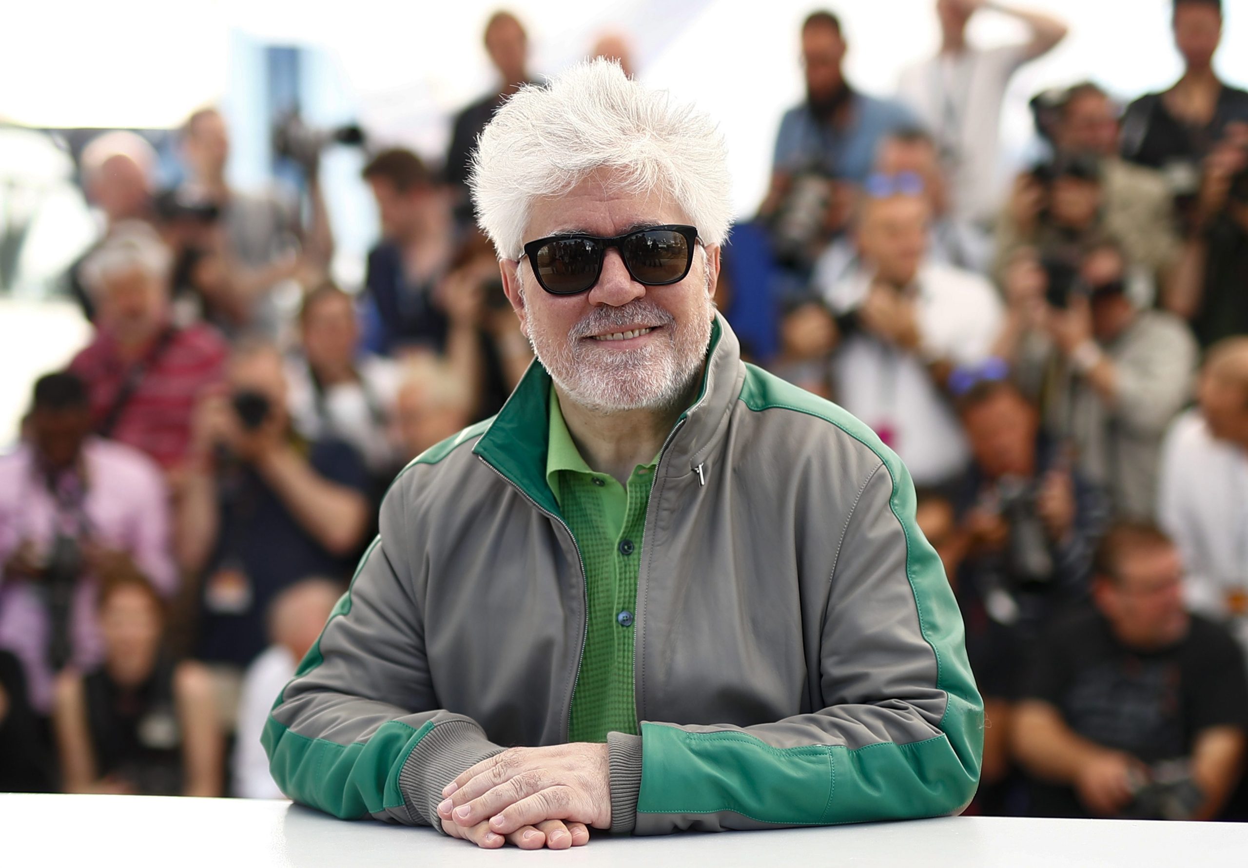 Pedro Almodóvar presenta ' Julieta', su 20ª película, en el Festival de Cannes.