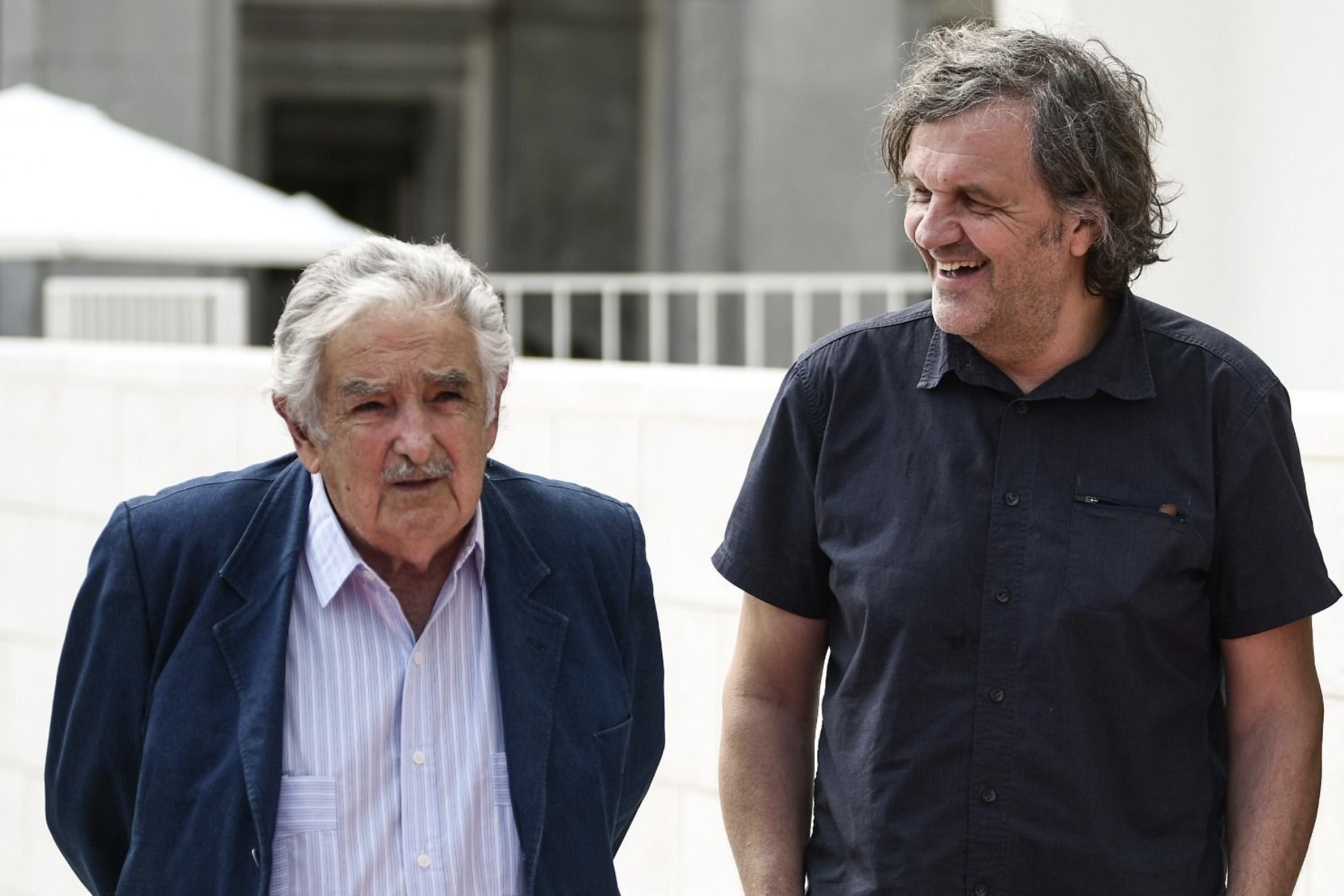 Mujica y Kusturica en Venacia