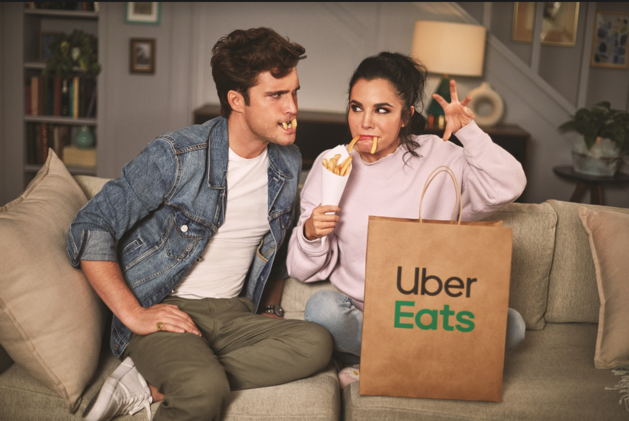 Diego y Martha, Uber eats